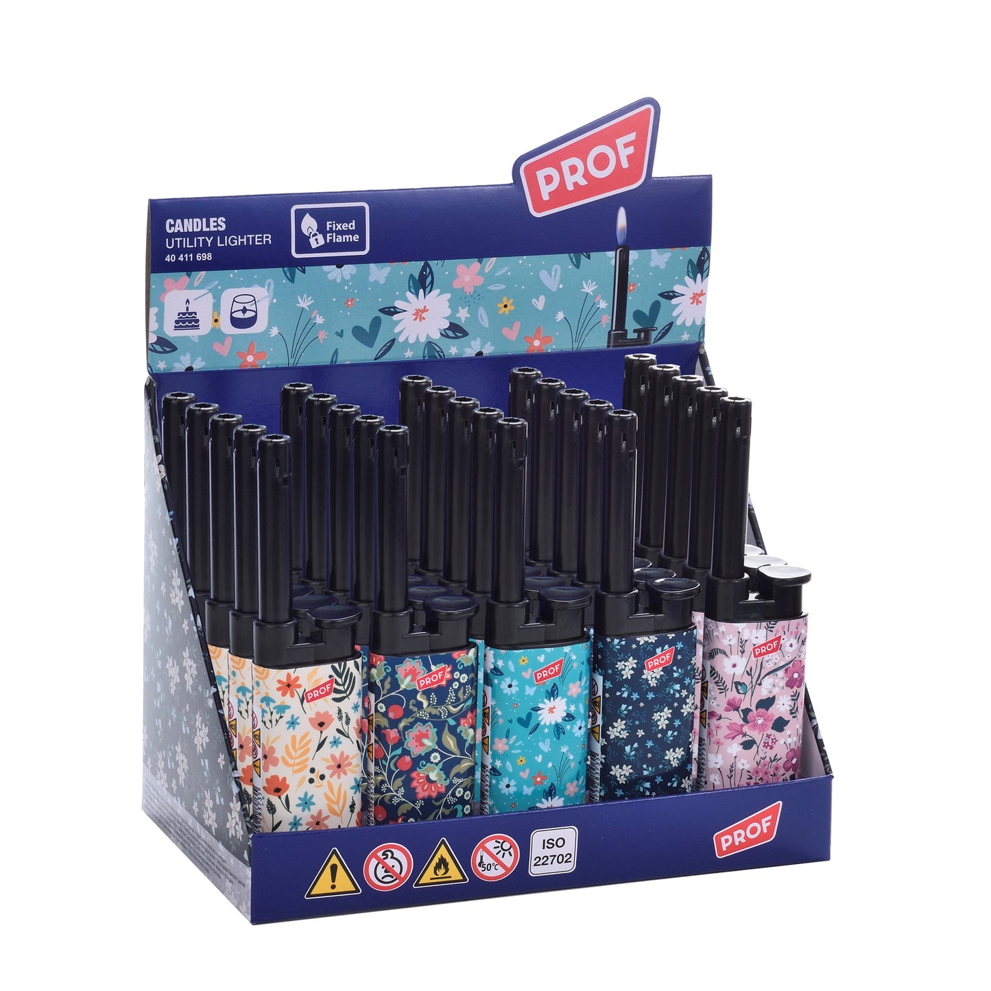 ACC.GAS PROF INANGA FLOWERS CONF. 25pz 4041698