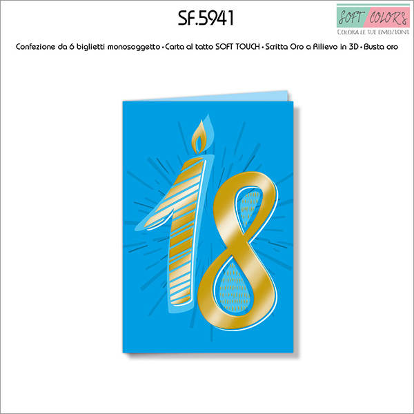 CROMO SF.5941 SOFT TUCH 6pz. - tobacconist