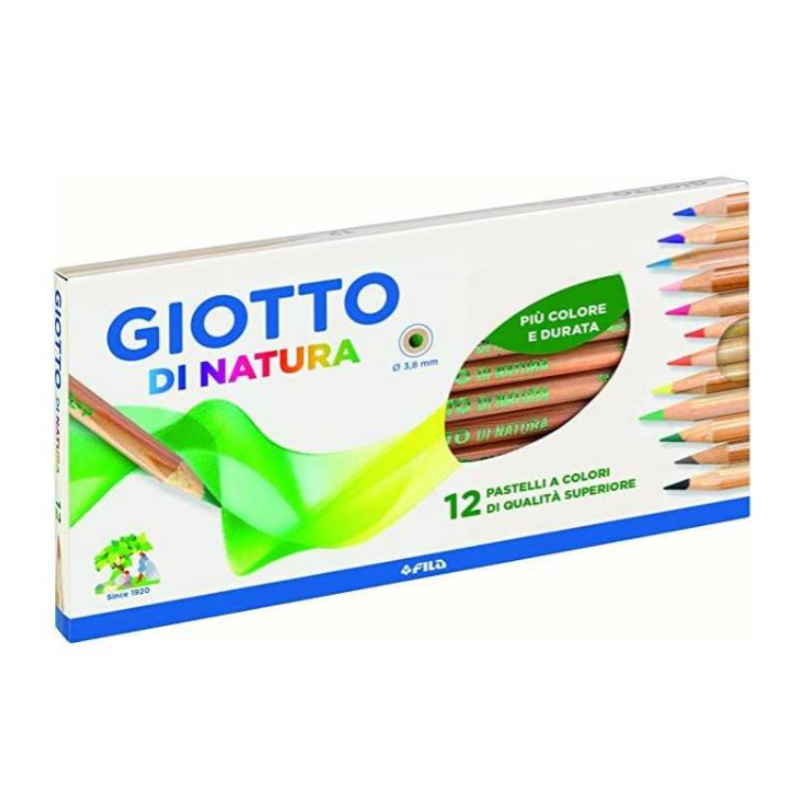 PASTELLI 12 COLORI GIOTTO - tobacconist