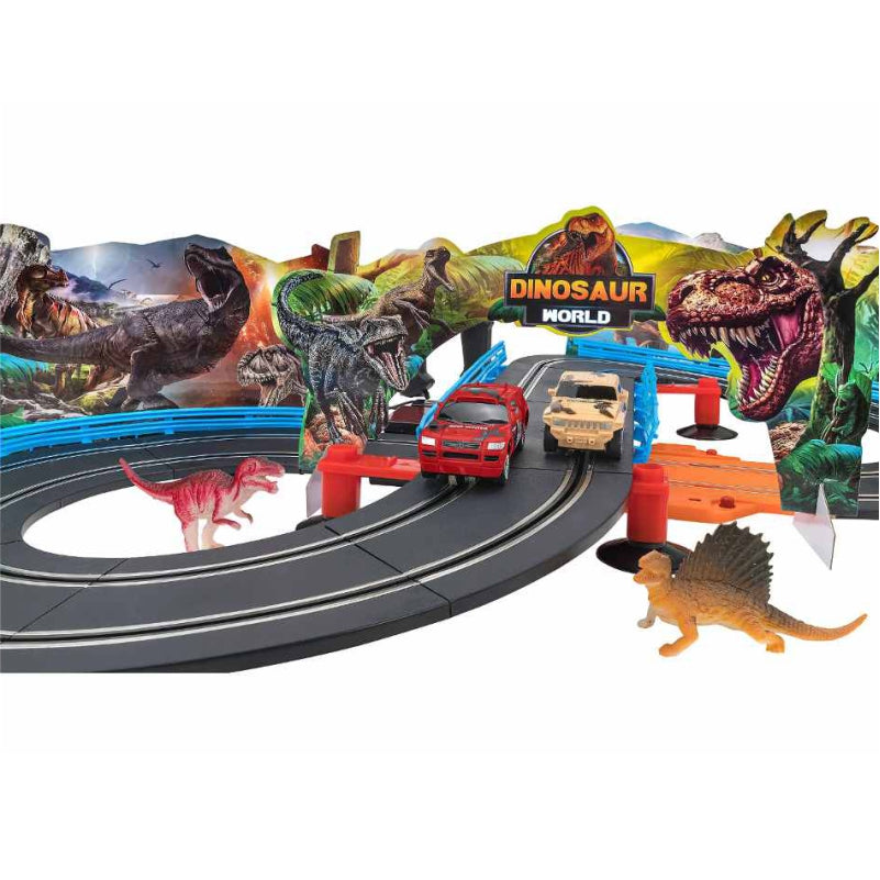 PISTA DINOSAURI 282cm 2 AUTO 1:43 40723 - tobacconist