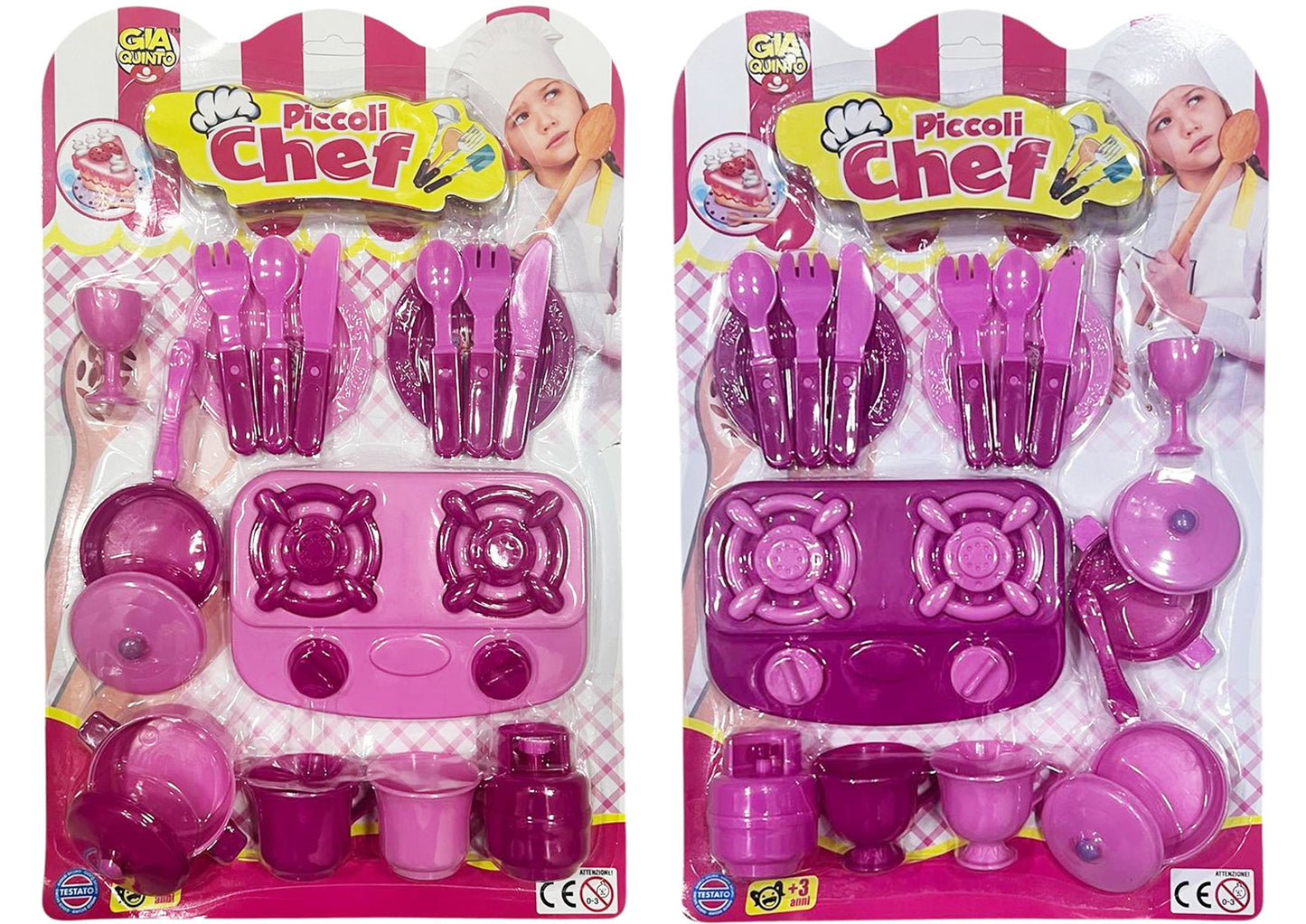 BLISTER PICCOLI CHEF GVC-9810