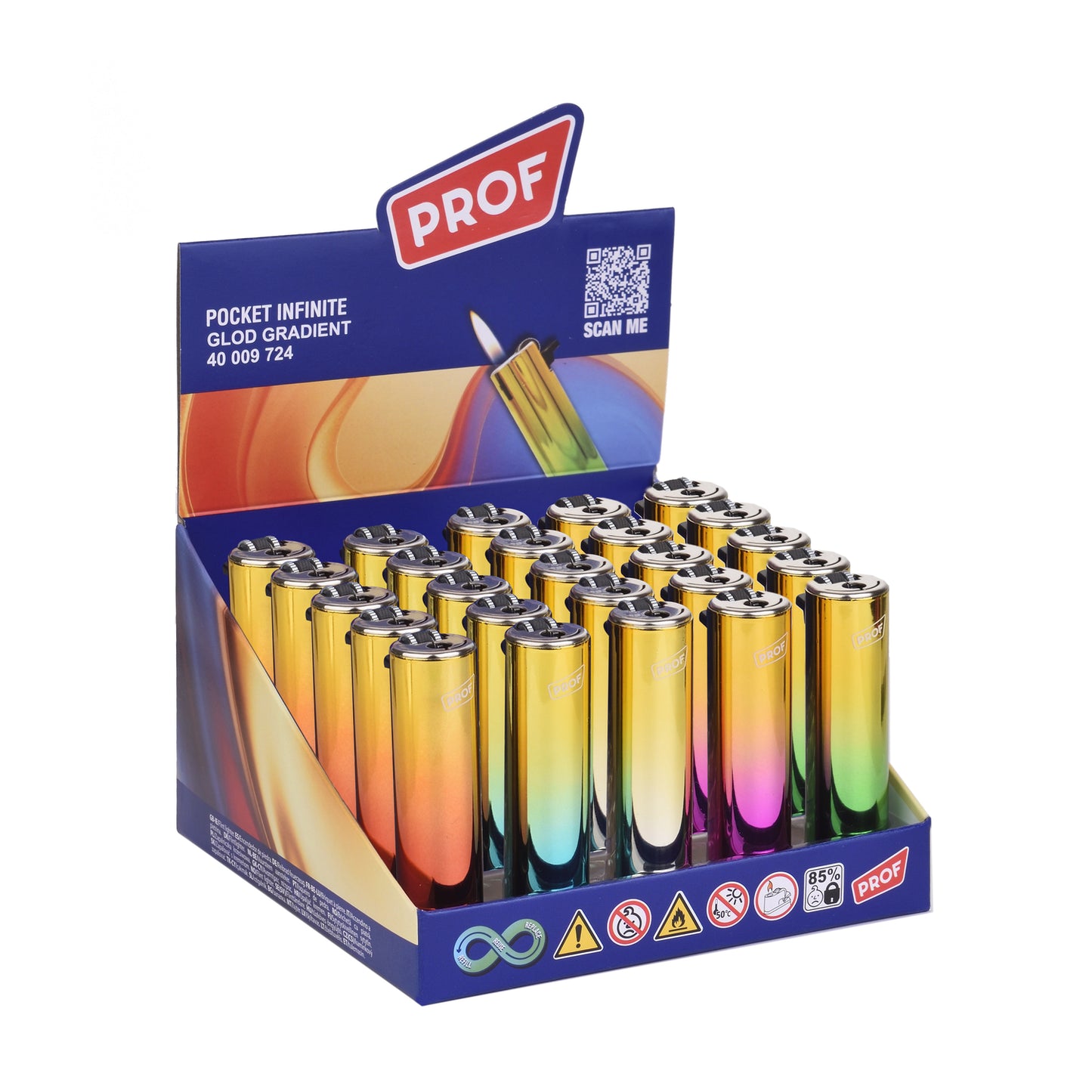 ACC. PROF GOLD GRADIENT METAL 25pz 40009724