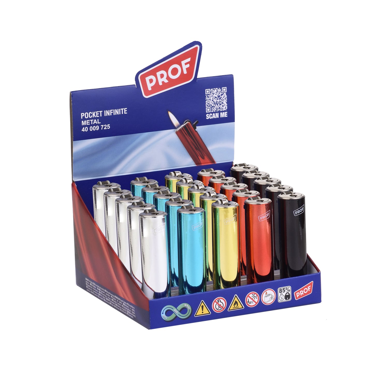 ACC. PROF METAL REFIL ROUND 25pz 40009725