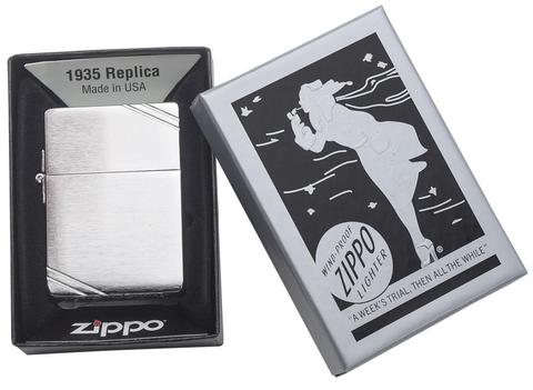 ZIPPO 1935 REPLICA W/SLASHES - tobacconist