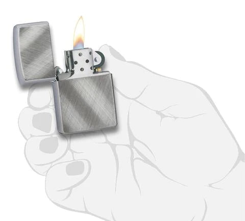 ZIPPO 28182 DIAGONAL WEAVE - tobacconist