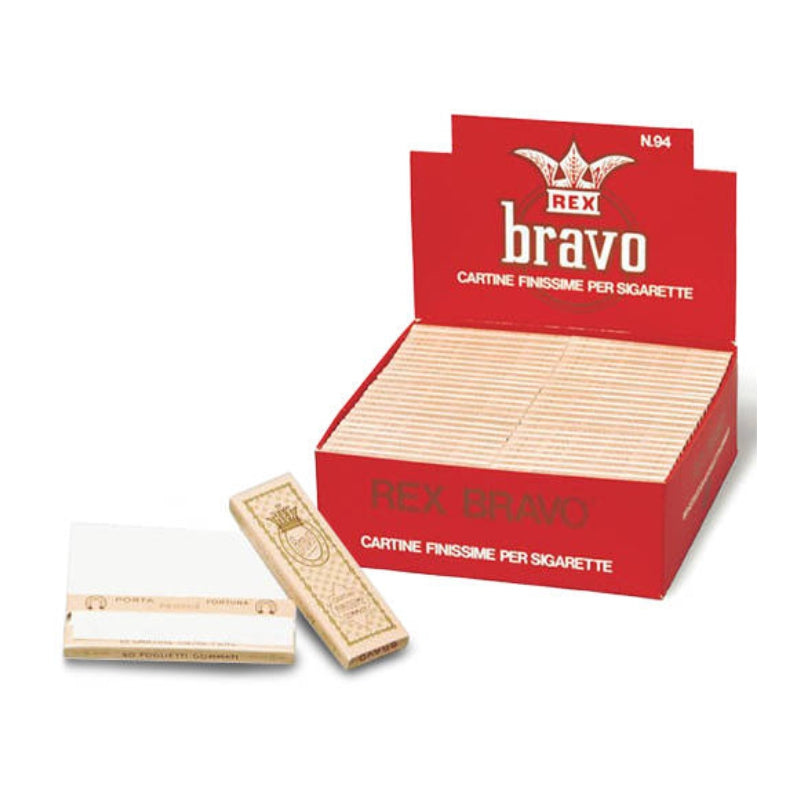 CAAFF - CARTINE REX BRAVO ASTUCCI DA 40 - tobacconist