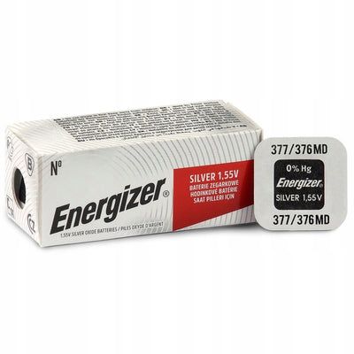 BATTERIE ENERGIZER 377/376 SILVER OXIDE