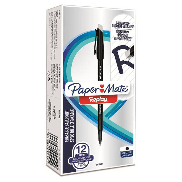 PENNA REPLAY PAPER MATE NERA SC 12pz - tobacconist