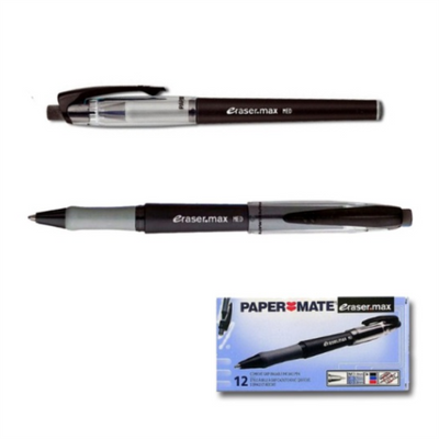 PENNA ERASER MAX PAPER MATE NERA SC 12pz - tobacconist