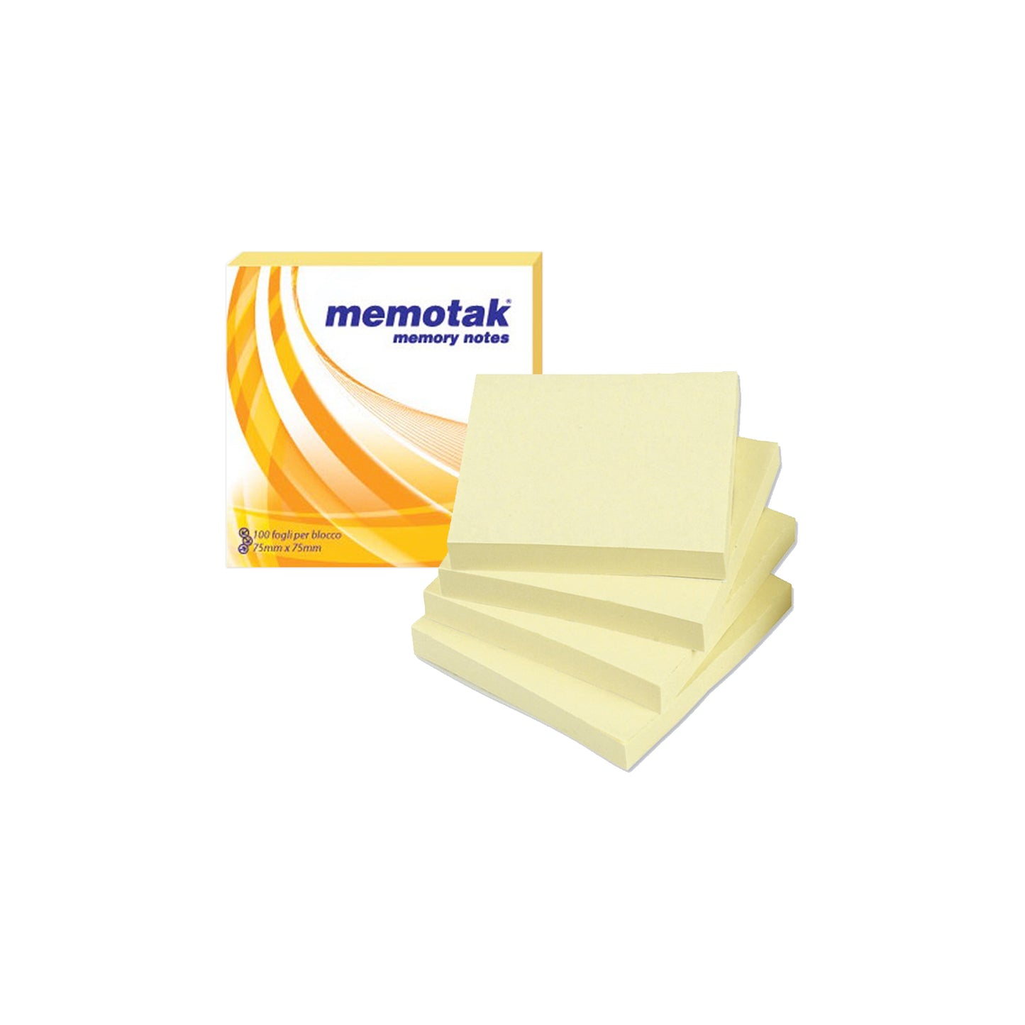 MEMOTAK 75x75mm 100fogli