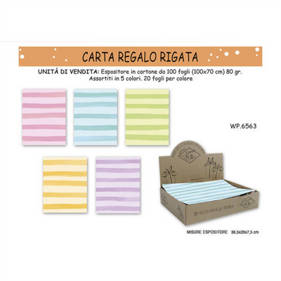 CARTA REGALO WP.6563 100fg. - tobacconist