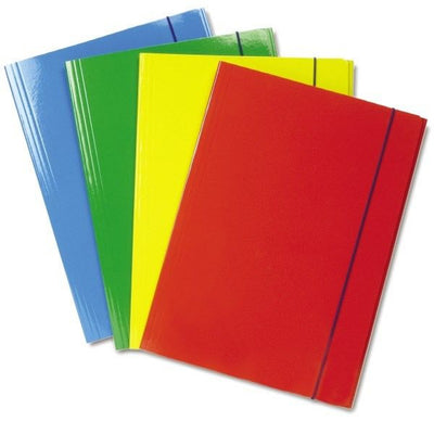 CARTELLE A4 CON ELASTICO COLORI ASS. 600gr ROYAL OFFCE