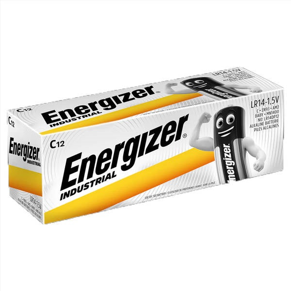 BATTERIE ENERGIZER C INDUSTRIAL - tobacconist