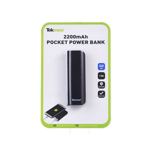 TEKMEE M.CHARGE POWERBANK 2200 41447966 - tobacconist