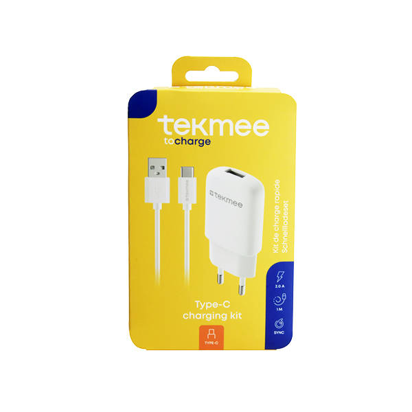 TEKMEE 2A TYPE-C TRAVEL KIT 40430158 - tobacconist