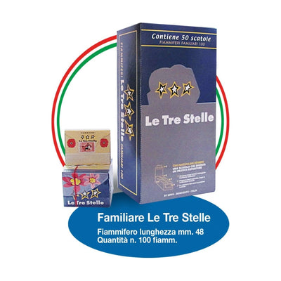 FAMILIARI LE TRE STELLE 100pz - tobacconist