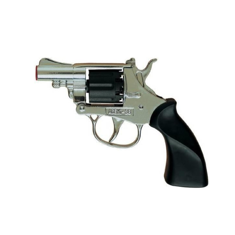 PISTOLA AGENT 38 SILVER 1580 - tobacconist