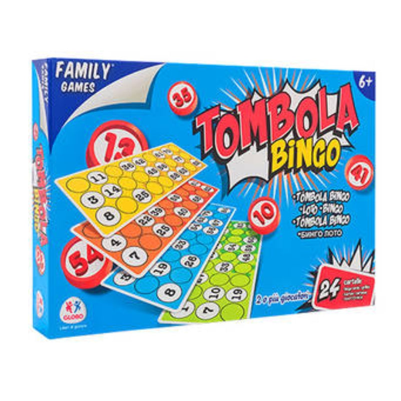 GIOCO TOMBOLA 24 CARTELLE 40313 - tobacconist