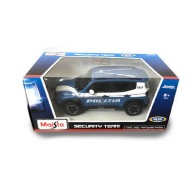 BURAGO 1/24 JEEP RENEGADE POLIZIA 920656