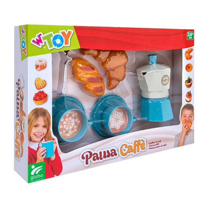 PAUSA CAFFE' PLAYSET MOKA, BRIOCHE E TAZZINE 41004 - tobacconist