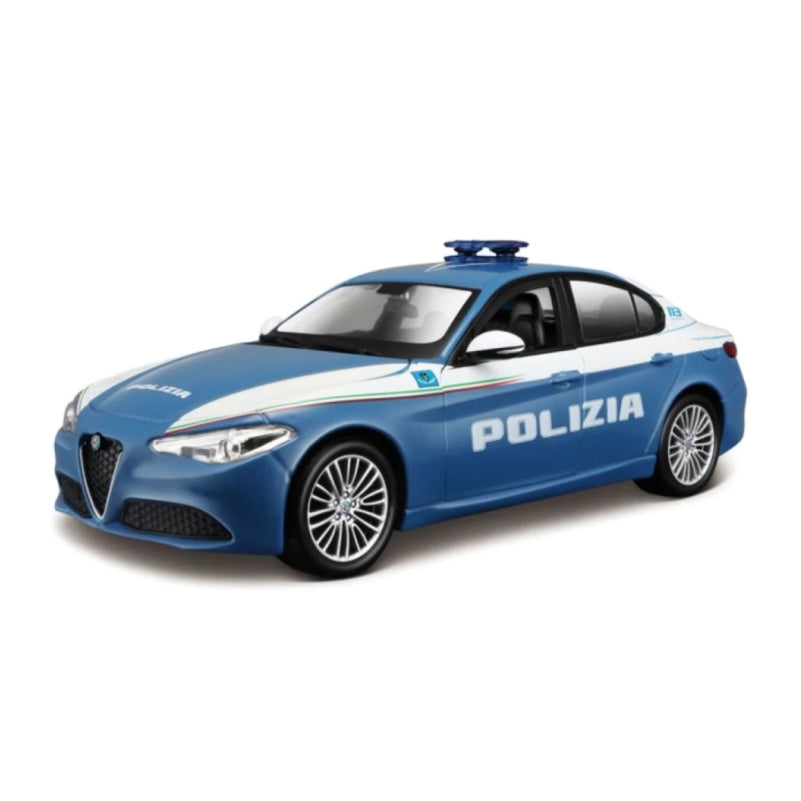 BURAGO 1/24 ALFA ROMEO GIULA POLIZIA - tobacconist