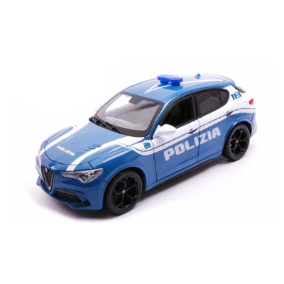 BURAGO 1/24 A.ROMEO STELVIO POLIZIA - tobacconist