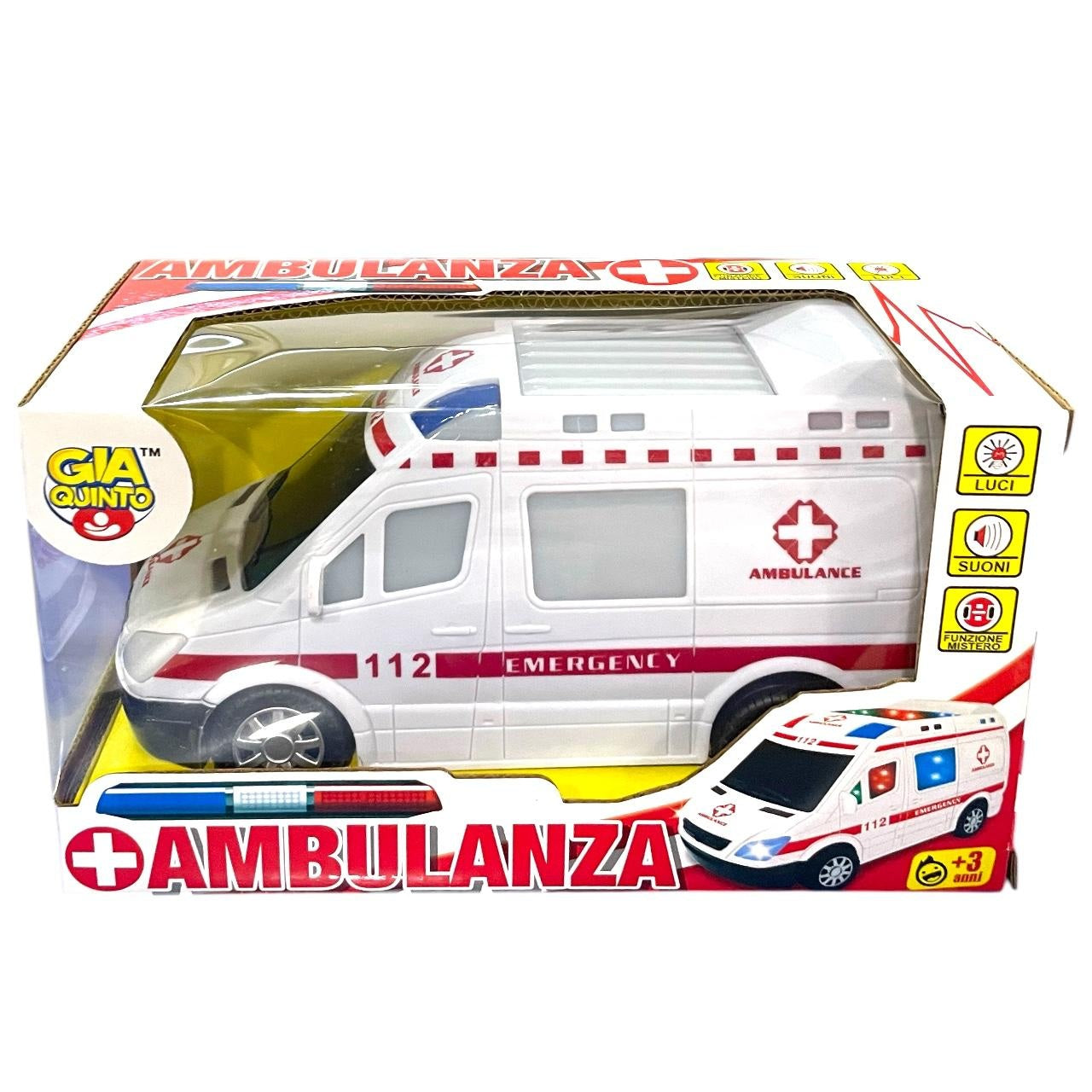 AMBULANZA C/LUCI E SUONI GVC-8111