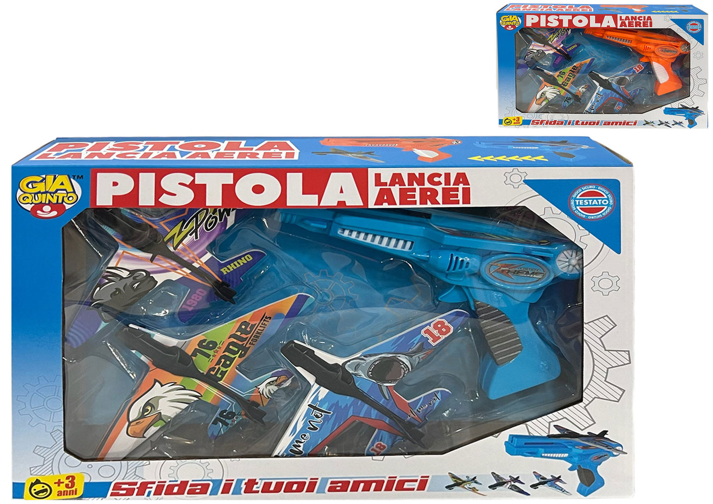 PISTOLA LANCIA AEREI GVC-9225
