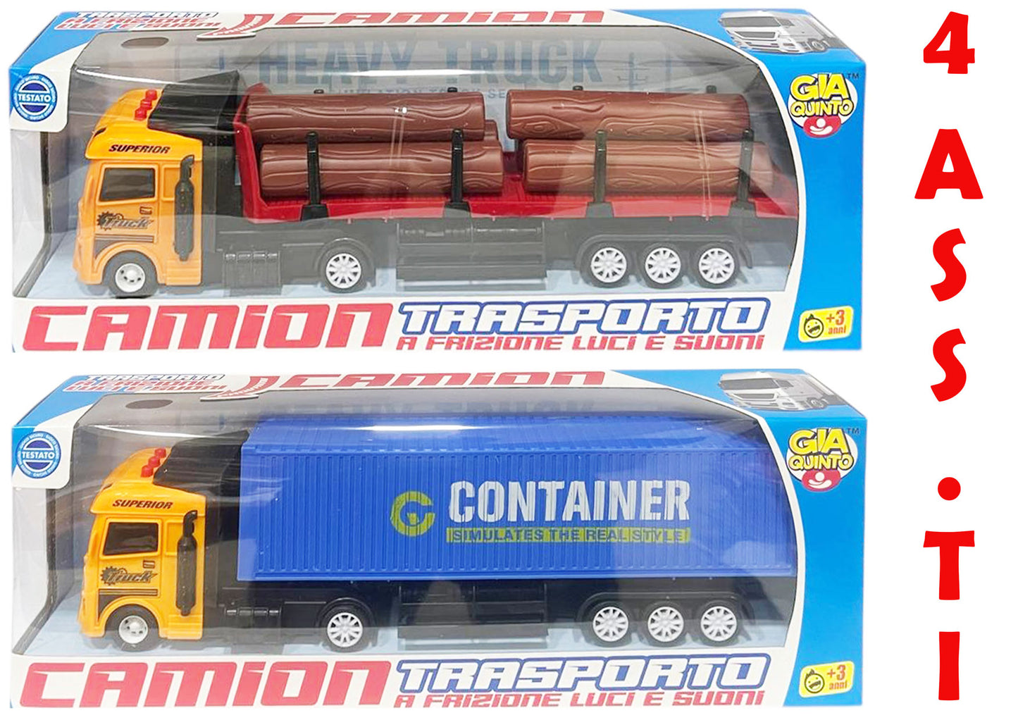 CAMION TRASP. LUCI E SUONI GVC-9750