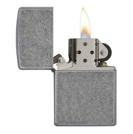 ZIPPO 121FB ANTICO SILVER - tobacconist