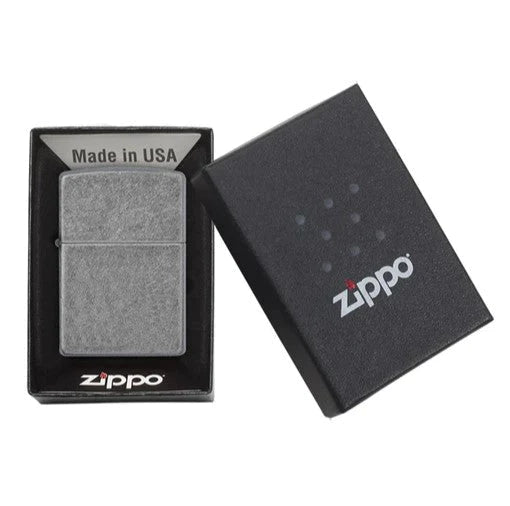 ZIPPO 121FB ANTICO SILVER - tobacconist