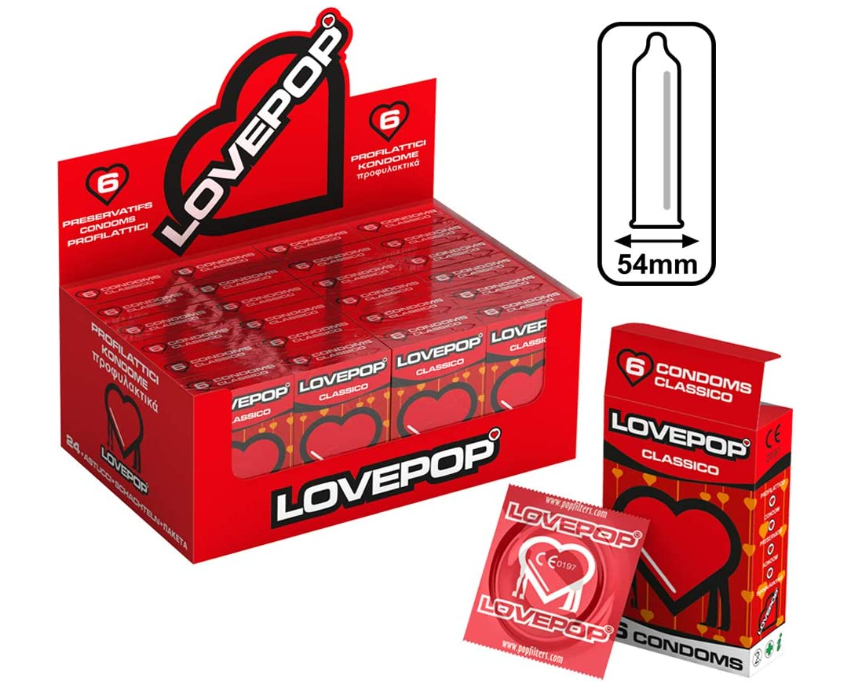 PROFILATTICI LOVEPOP 6pz X 24 ASTUCCI - tobacconist