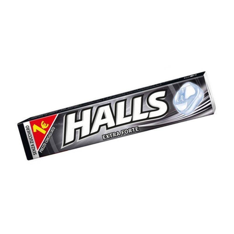 HALLS COOL FORTE gr.32 SENZA ZUCCHERO - tobacconist