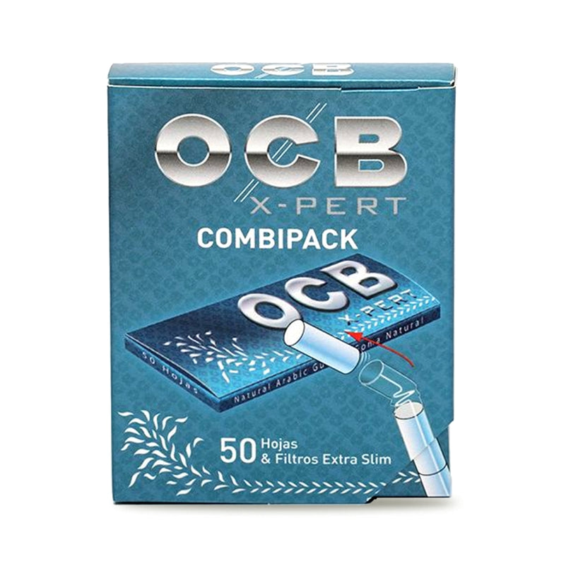 OCB COMBIPACK BLUE + EXTRA SLIM RUV X20 - tobacconist