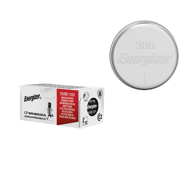 BATTERIE ENERGIZER 386-301 SILVER OXIDE - tobacconist