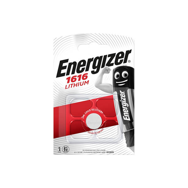 BATTERIE ENERGIZER CR1616 LITIO - tobacconist