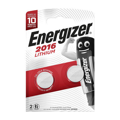 BATTERIE ENERGIZER CR2016 BLIST.2pz - tobacconist