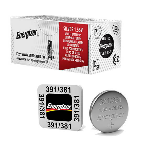 BATTERIE ENERGIZER 391-381 SILVER OXIDE - tobacconist