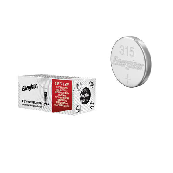 BATTERIE ENERGIZER 315 SILVER OXIDE - tobacconist