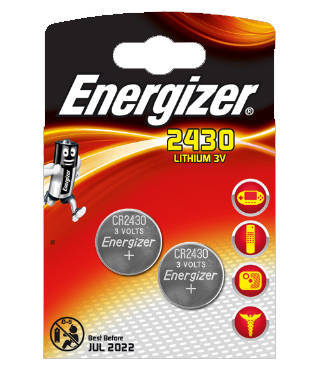 BATTERIE ENERGIZER CR2430 LITIO - tobacconist