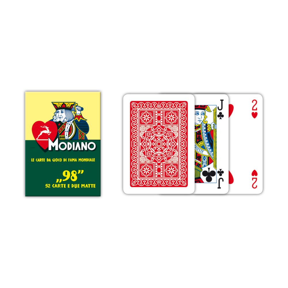 MODIANO POKER N°98 ROSSO - tobacconist