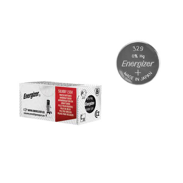 BATTERIE ENERGIZER 329 SILVER OXIDE - tobacconist