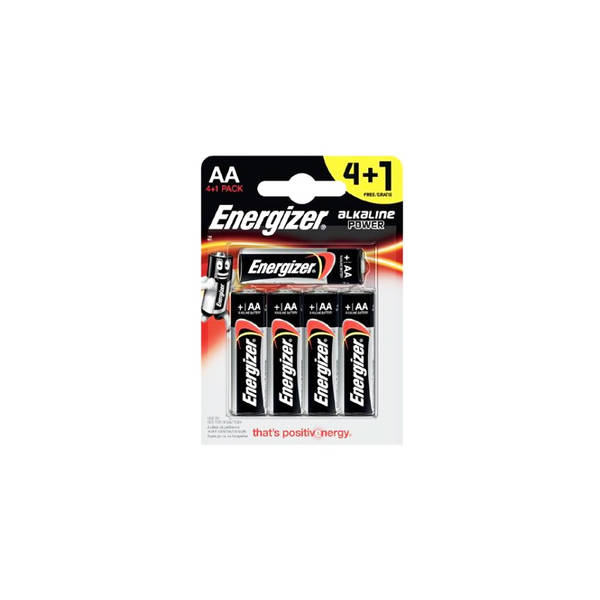 BATTERIE ENERGIZER POWER AA 4+1 24bliste - tobacconist