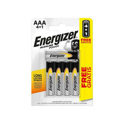 BATTERIE ENERGIZER POWER AAA 4+1 24blist - tobacconist