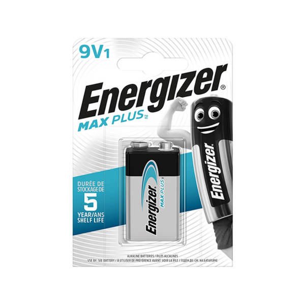 BATTERIE ENERGIZER 9V MAX PLUS 522 - tobacconist