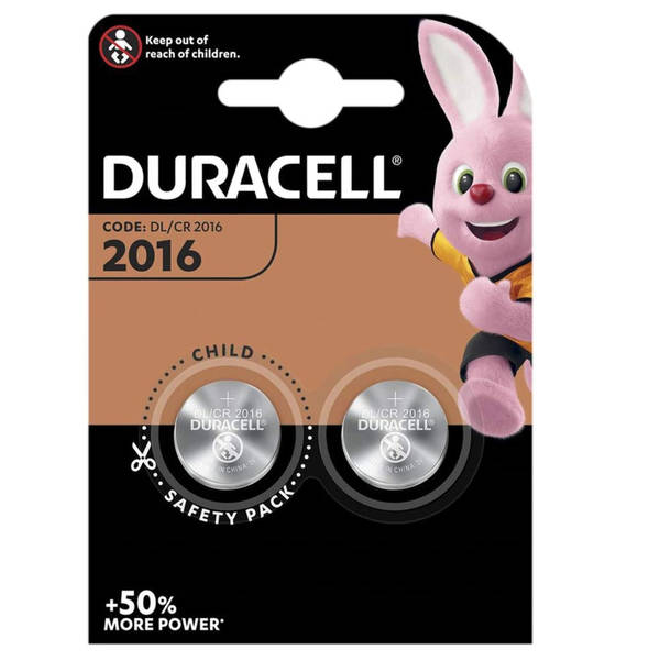 BATTERIE DURACELL 2016 2pz - tobacconist