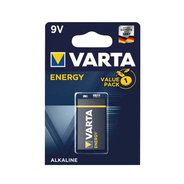 BATTERIE VARTA ENERGY 9V - tobacconist