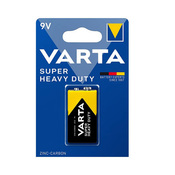 BATTERIE VARTA SUPERLIFE 9V - tobacconist