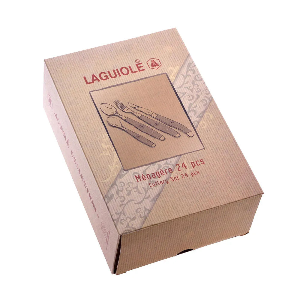 LAGUIOLE SET POSATE METAL 24pz 40268433 - tobacconist