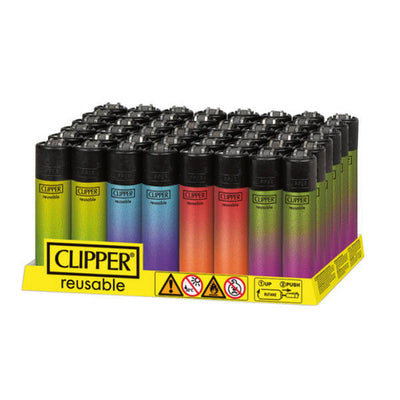 CLIPPER LARGE CRISTAL GRADIENT 48 pz - tobacconist